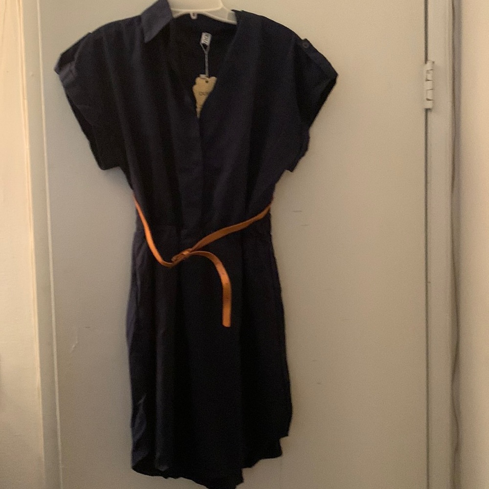 Navy Mini Dress